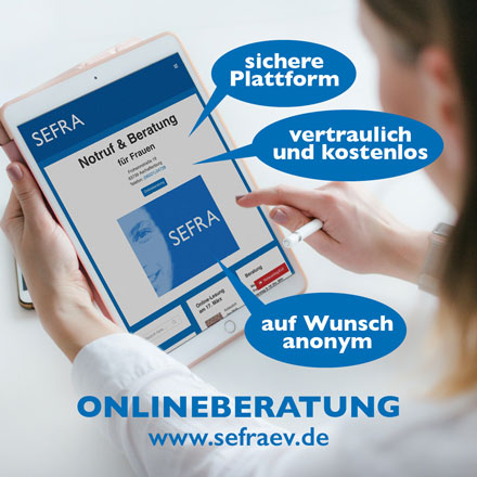 Onlineberatung bei SEFRA – sicher, vertraulich, kostenlos und auf Wunsch anonym